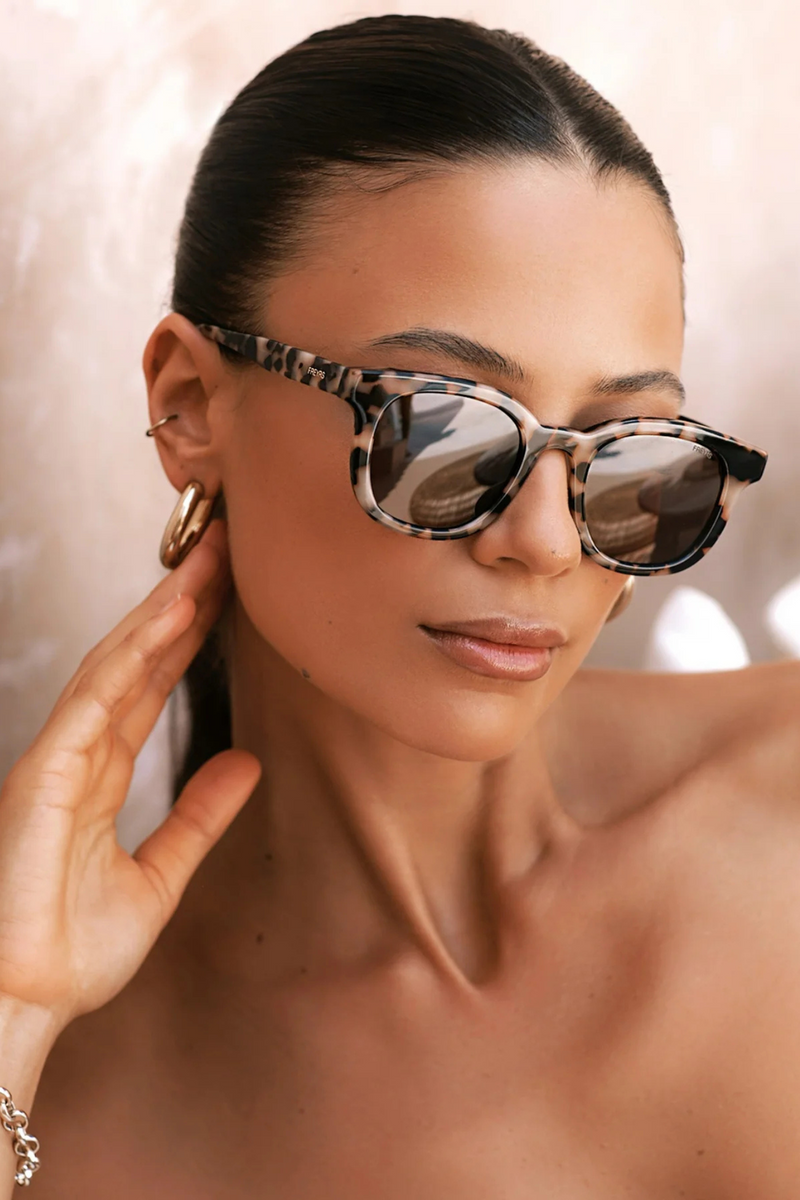 Jasper Milky Tortoise Acetate Sunglasses