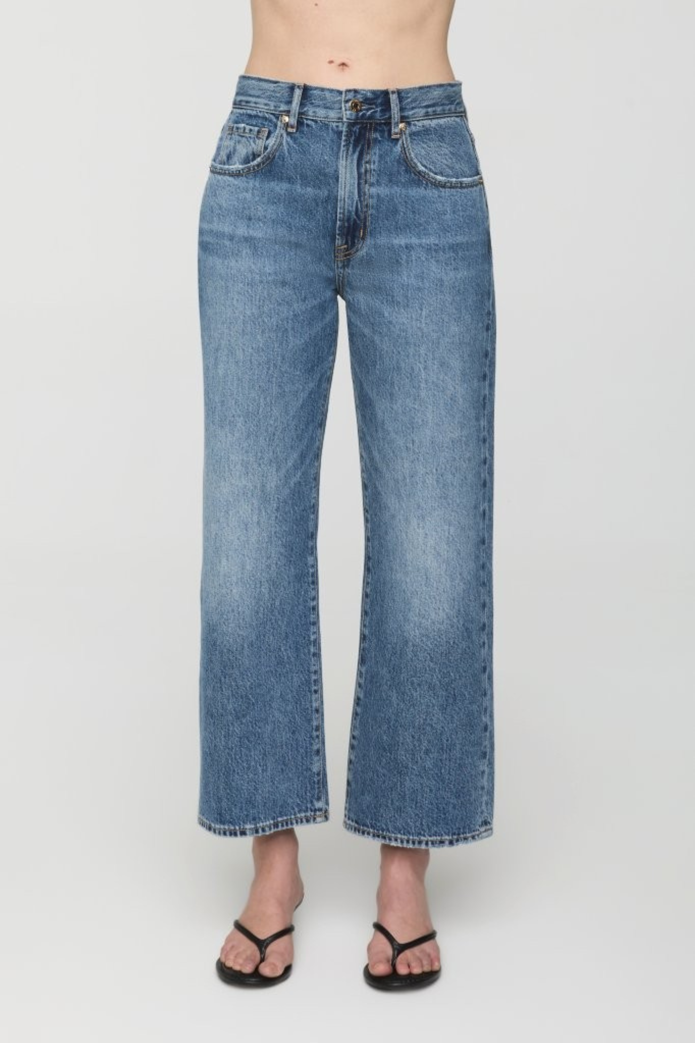 Larsen Stardew High Rise Relaxed Flare Ankle