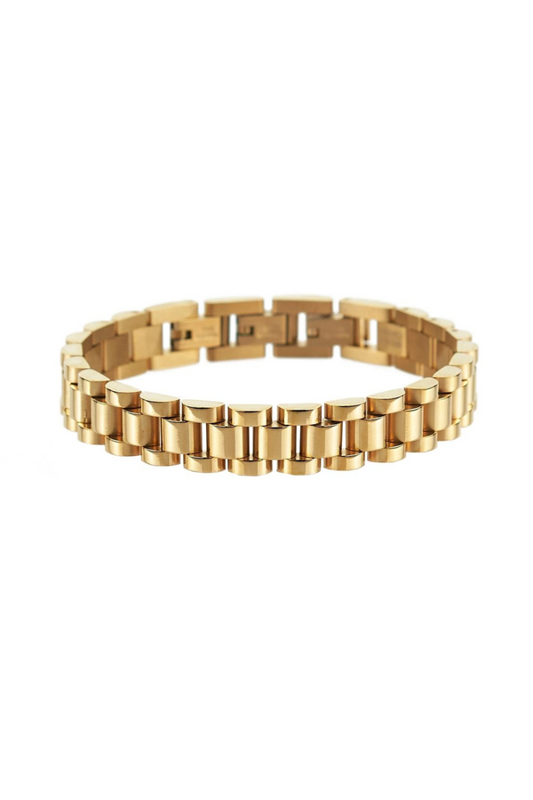 Gold Watch Band Bracelet