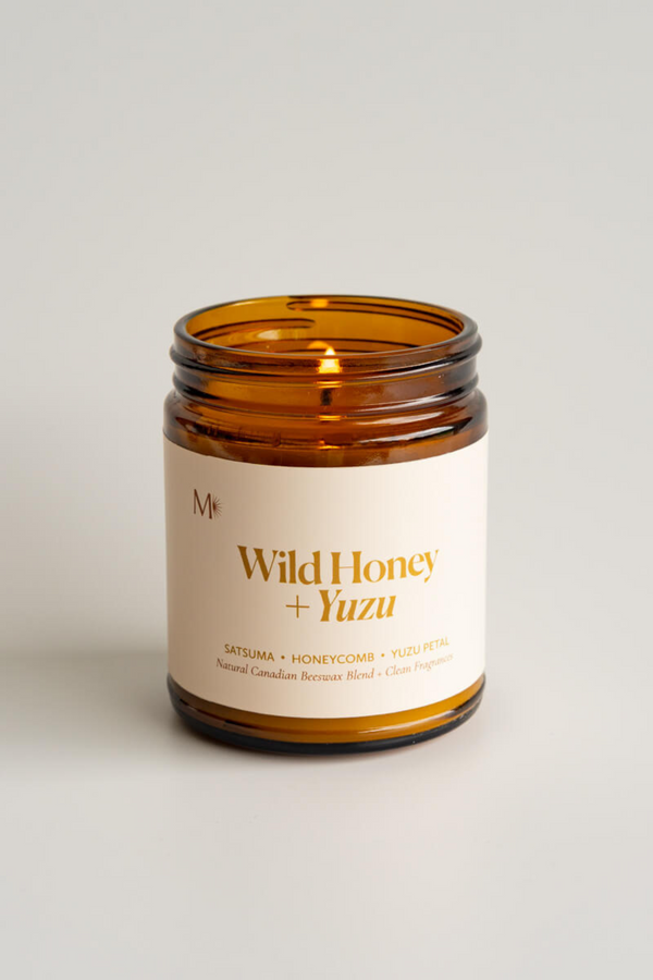 Wild Honey + Yuzu Candle