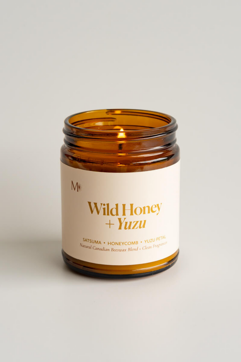 Wild Honey + Yuzu Candle
