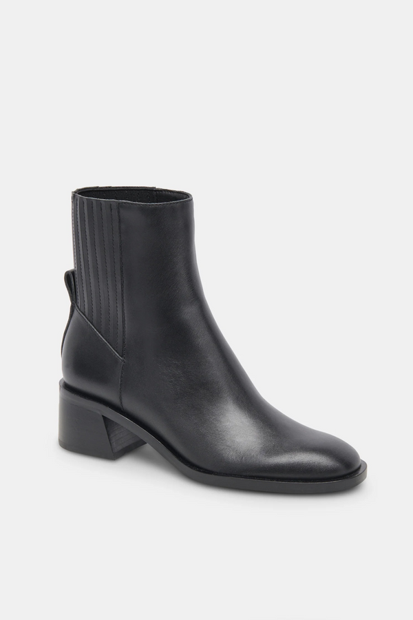 Linny Black Leather H2O Boots
