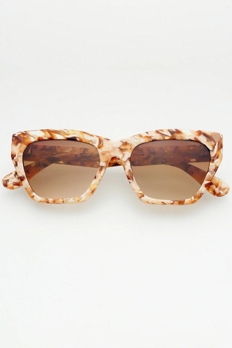 Gia Pink Pearl Acetate Cat Eye Sunglasses