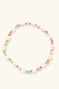 Colorful Pearl Bracelet