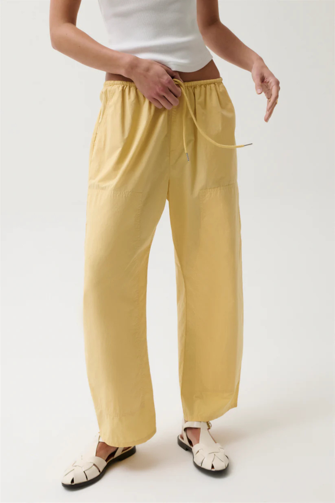 Theo Turmeric Poplin Pant