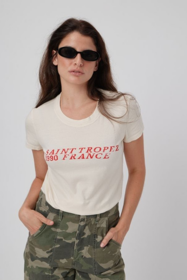 Saint Tropez 1990 France Tee