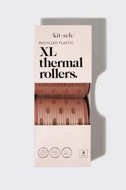 Terracotta XL Thermal Rollers (4pc)