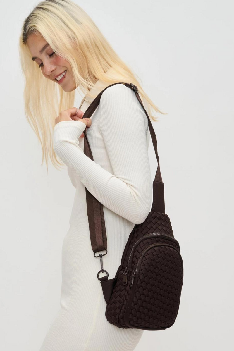 Beyond The Horizon Chocolate Sling Backpack