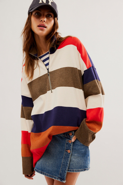 Coastal Stripe Pullover