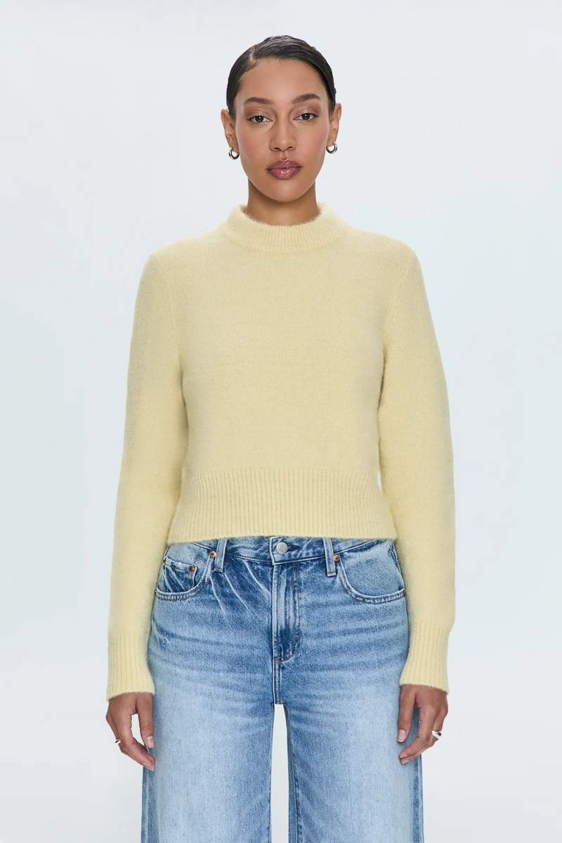 Sara Soft Yellow Sweater