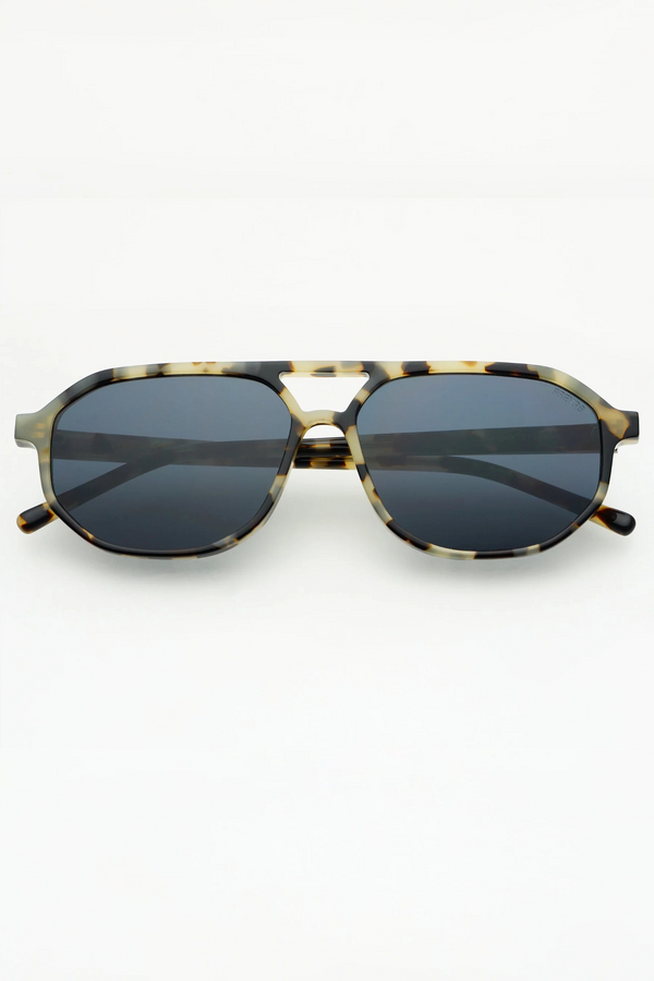 Fenix Gray Tortoise Acetate Aviator Sunglasses