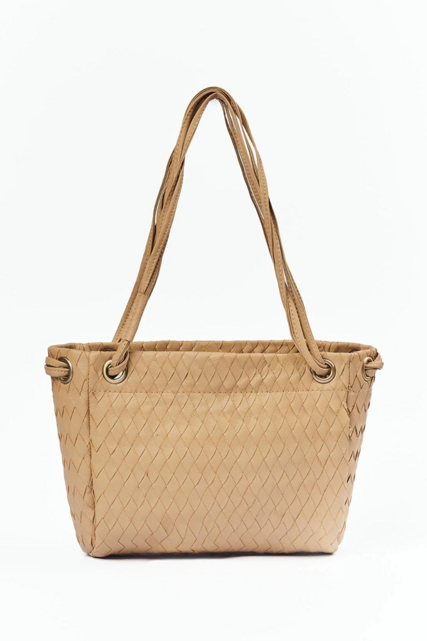 Lou Woven Bag - Sand
