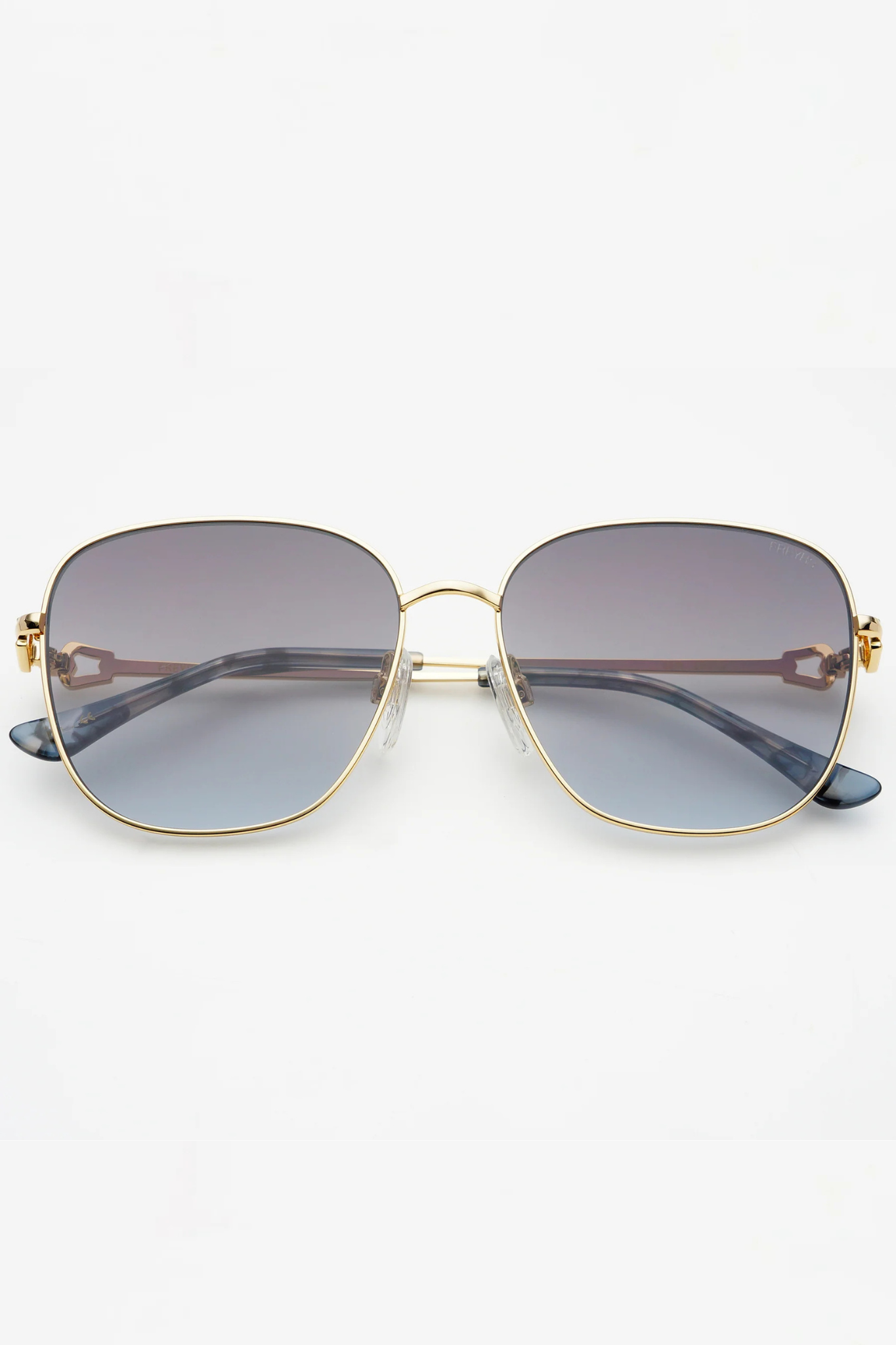 Lea Gold/Gradient Gray Sunglasses