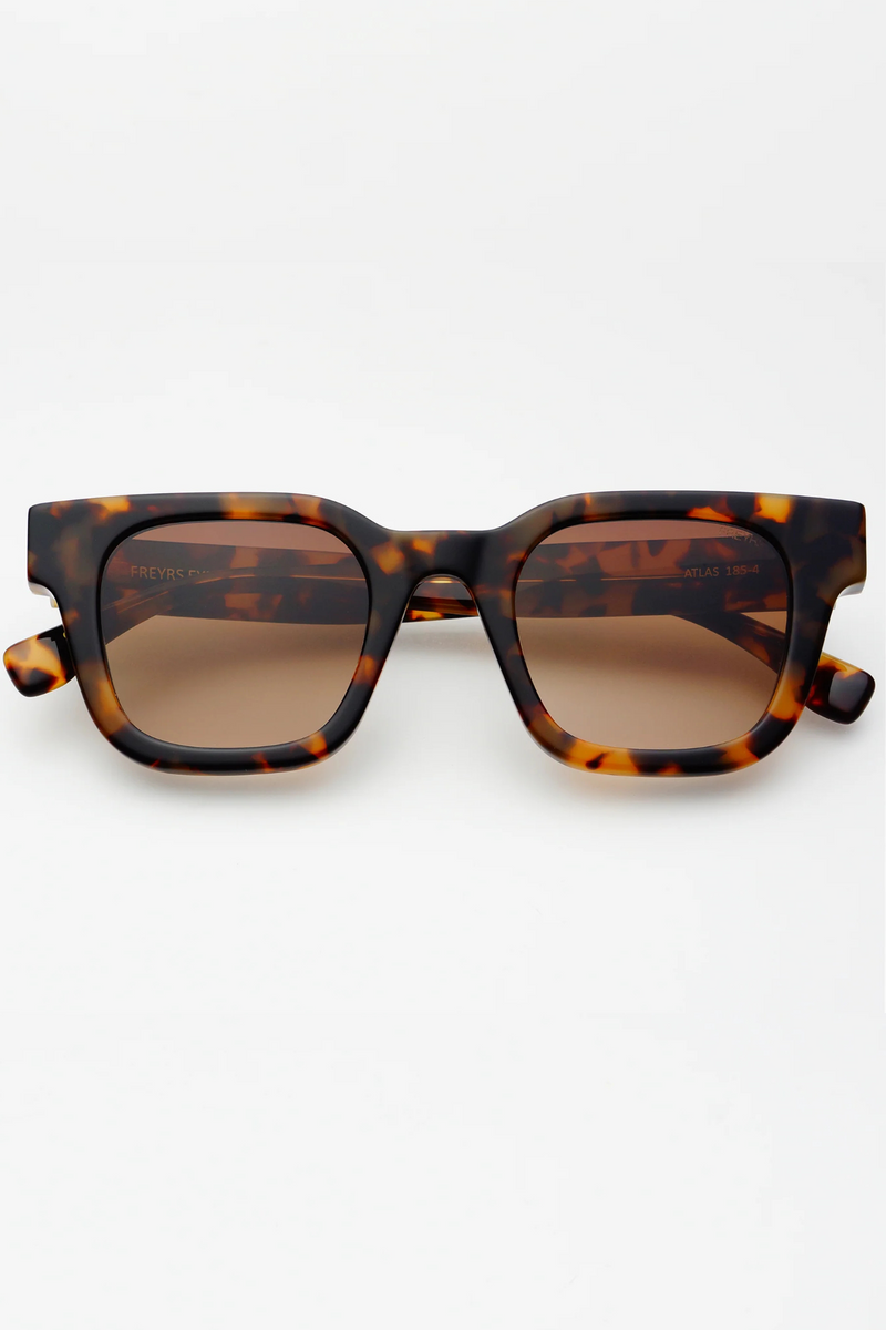 Atlas Brown Tortoise Acetate Sunglasses