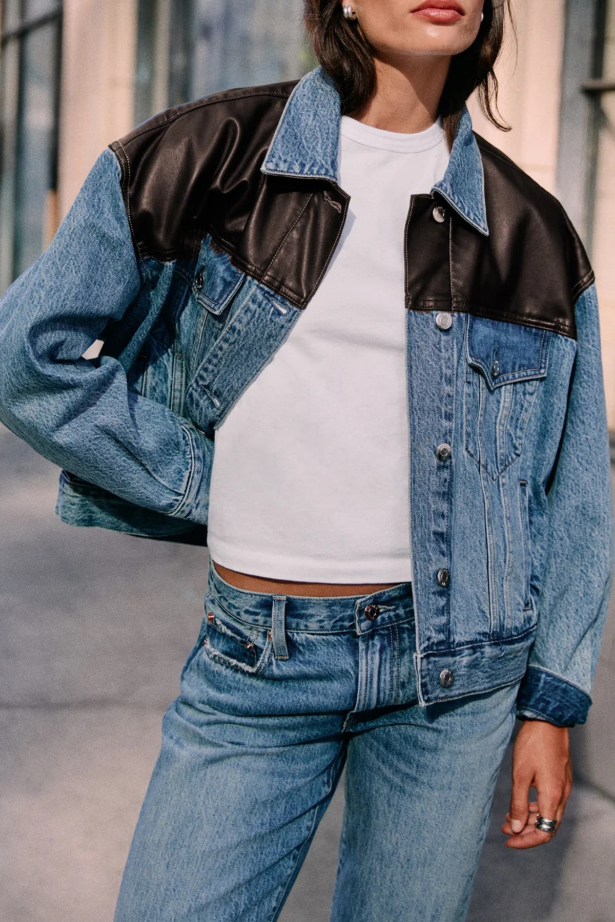 Harley Metropolis Trucker Jacket