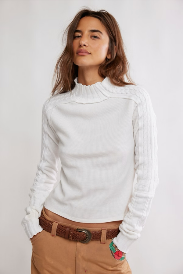 Breezy Ivory Top