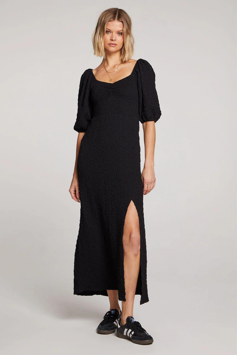 Fullmer Black Midi Dress