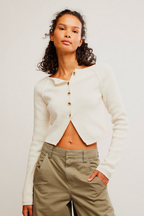 Sydney Optic White Cardi