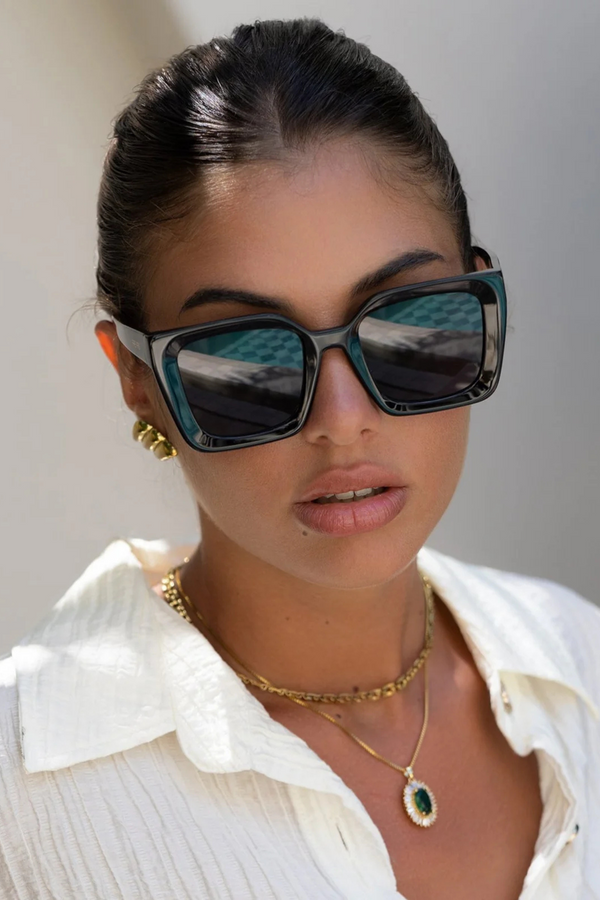 Coco Black Acetate Sunglasses