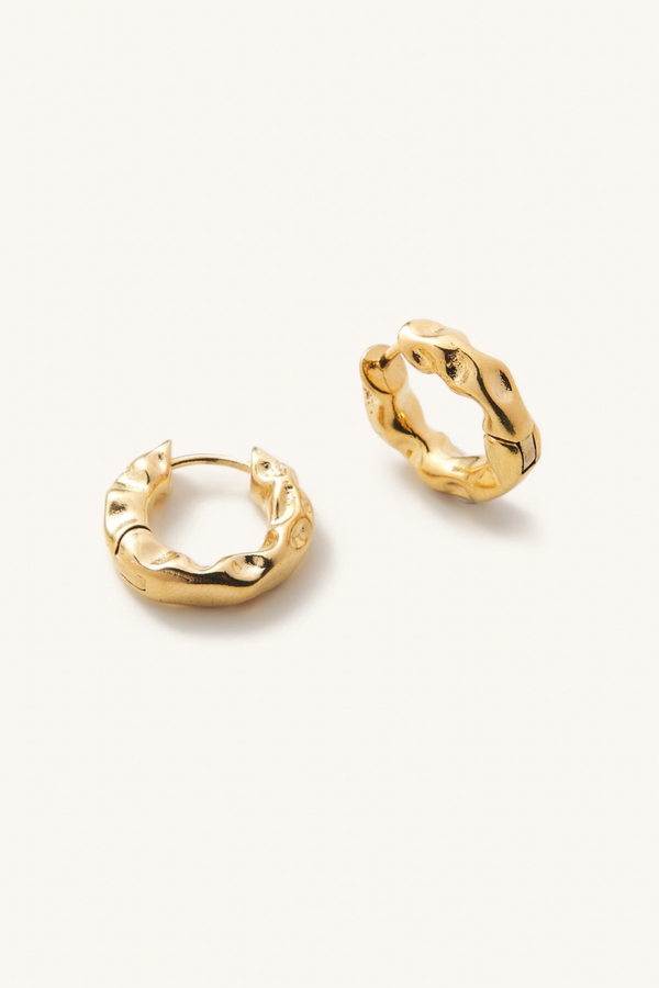 Sicily Chunky Gold Hoops