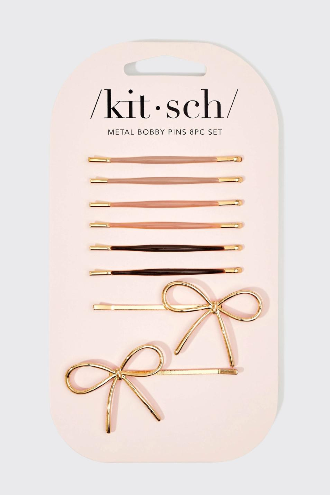 Cloud + Bow Bobby Pins