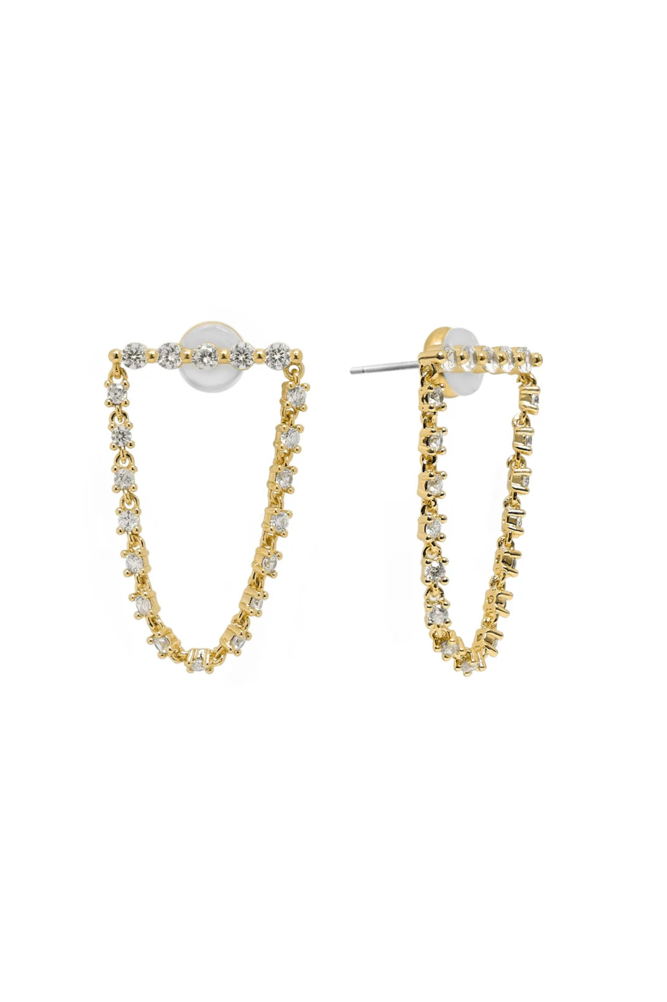 Tennis Drop Earrings