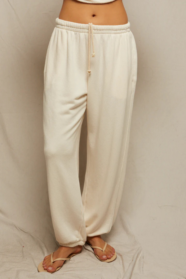 Drifter Bright Ivory Jogger