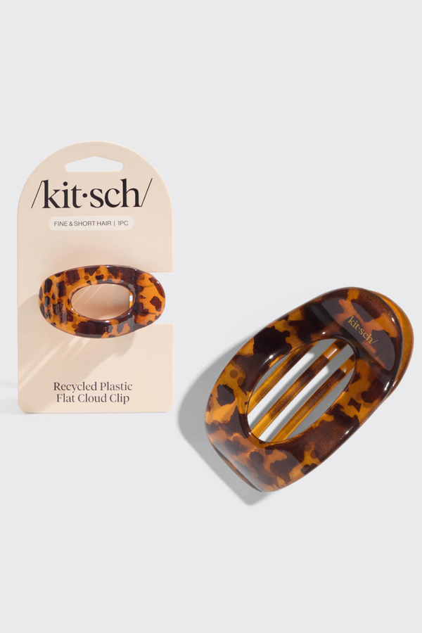 Small Tort Flat Claw Clip