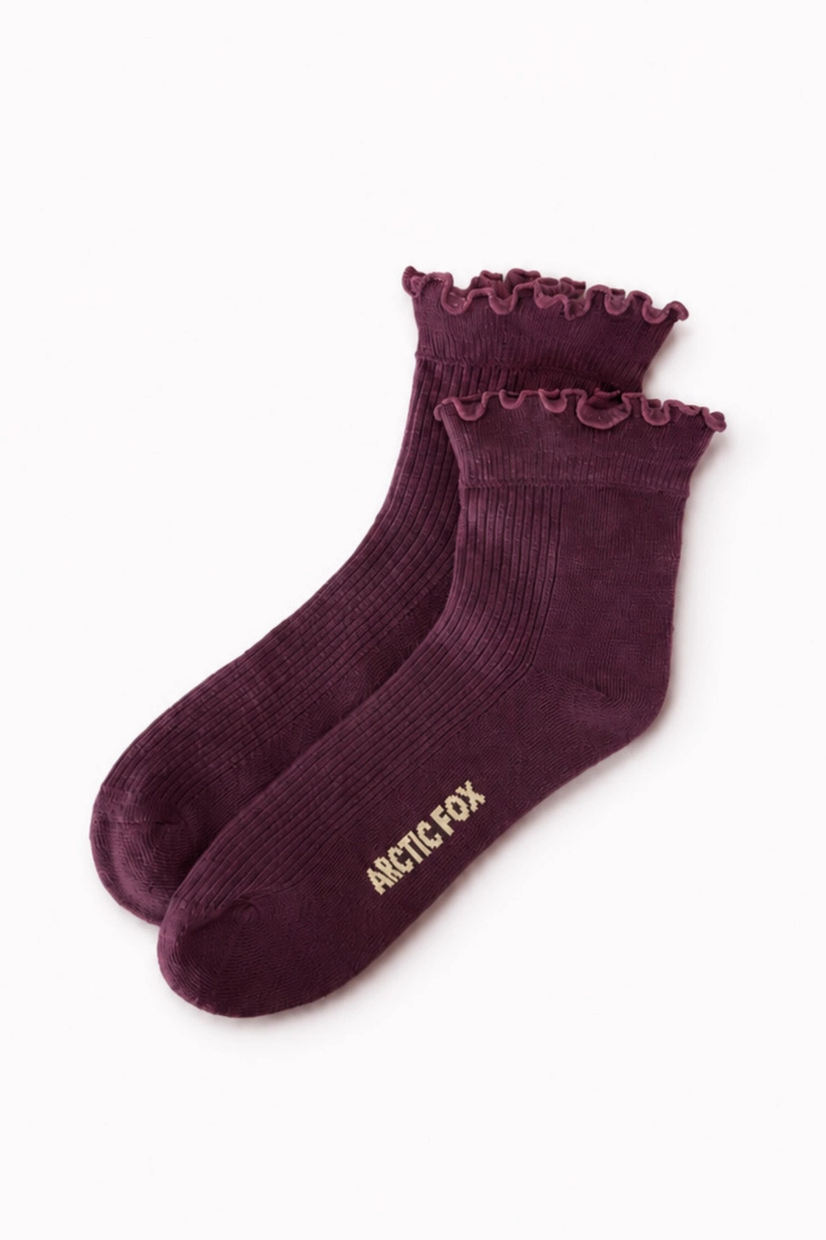 Cherry Ruffle Socks