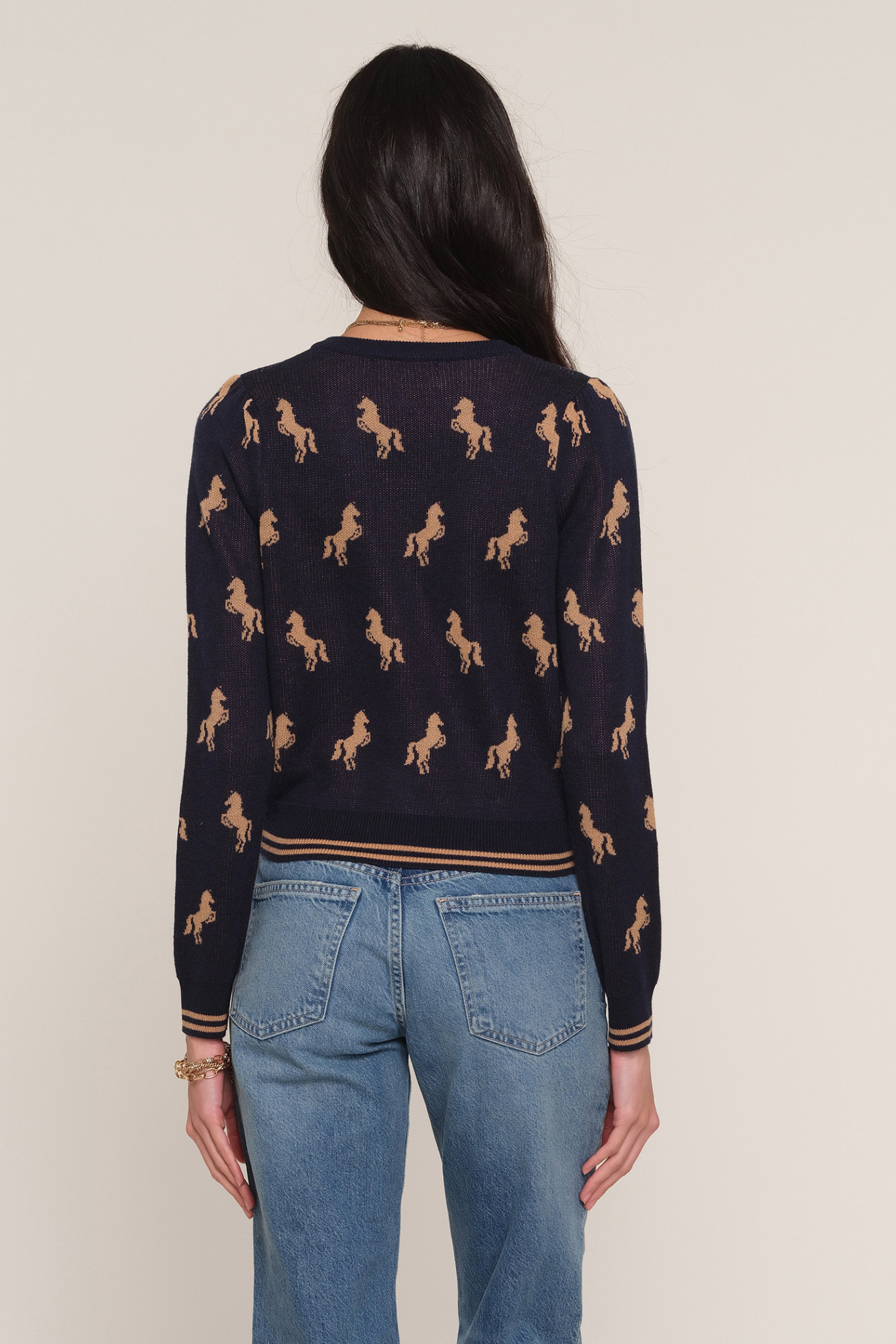 Astra Navy Cardigan