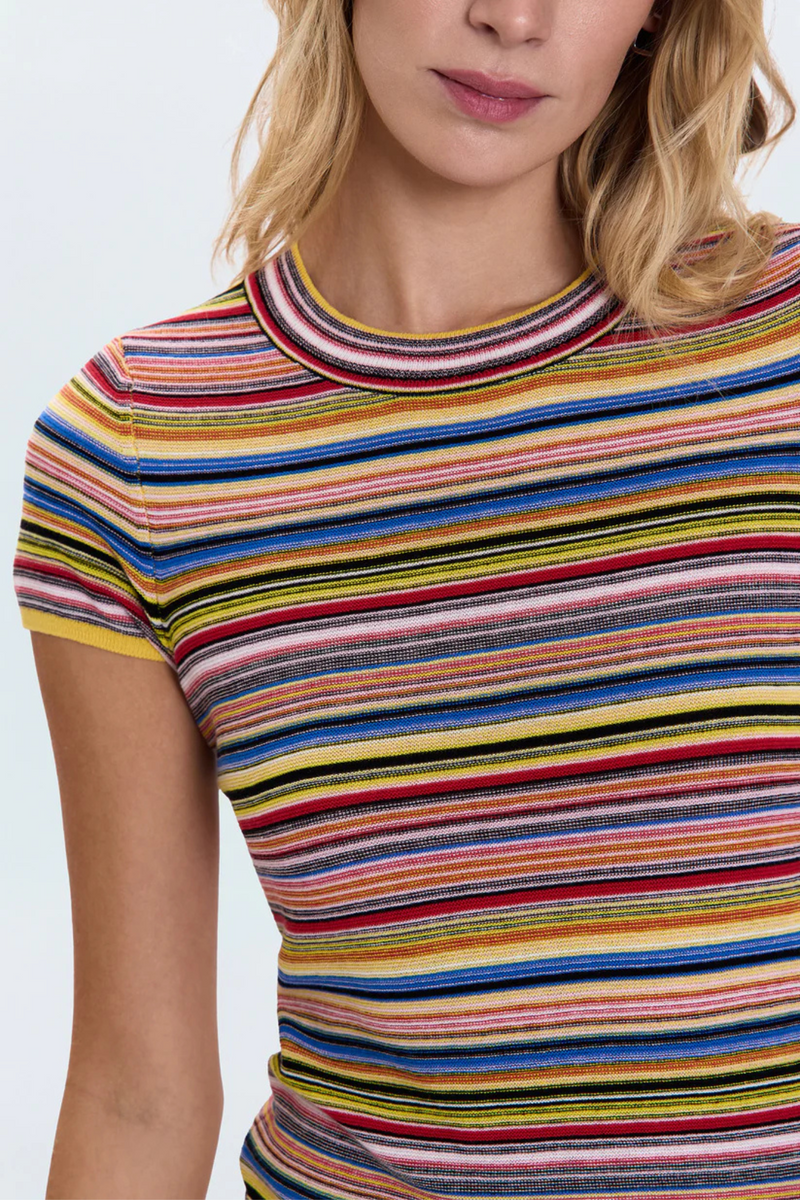 Selene Stripe Baby Tee