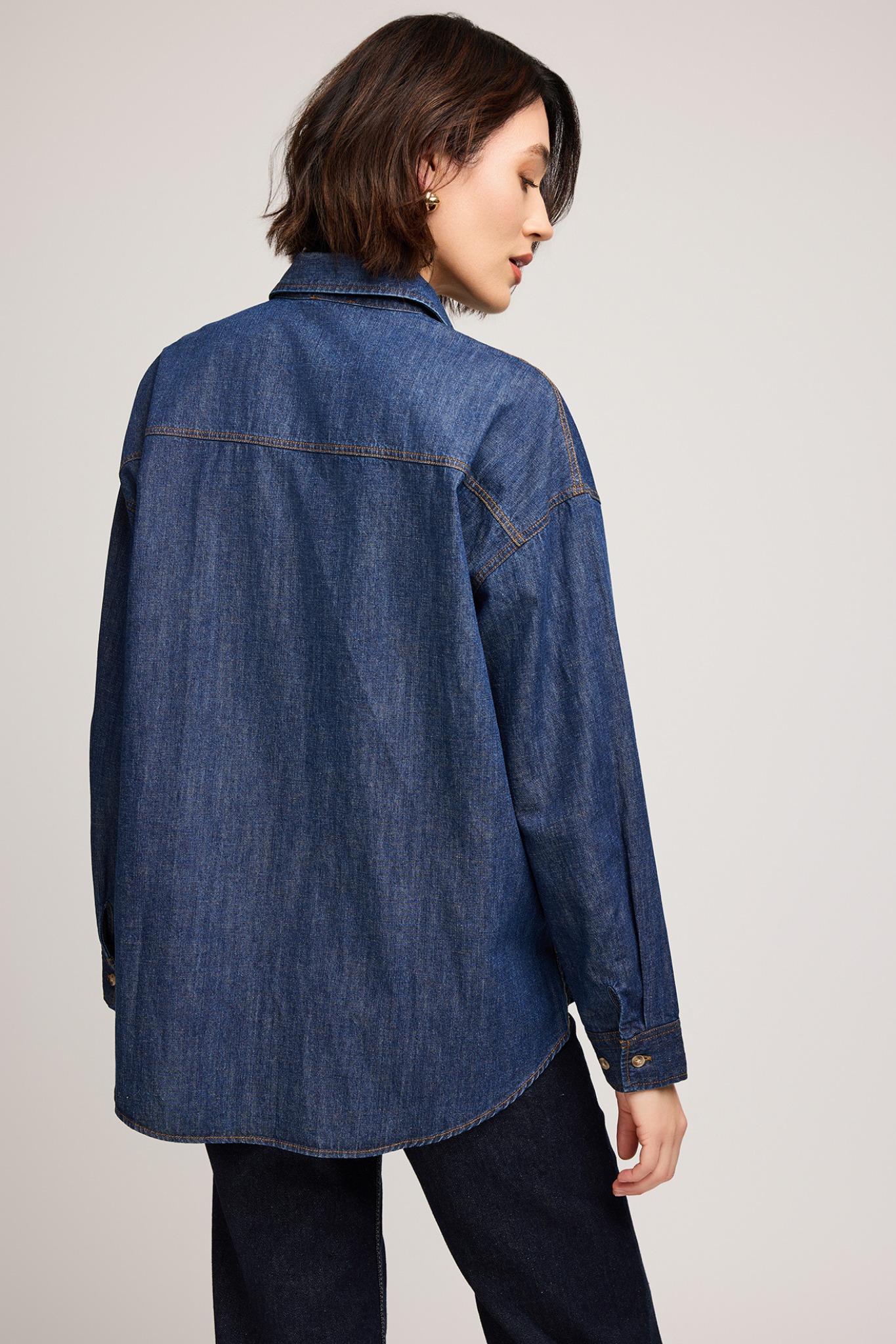 Whitney Denim Button Down