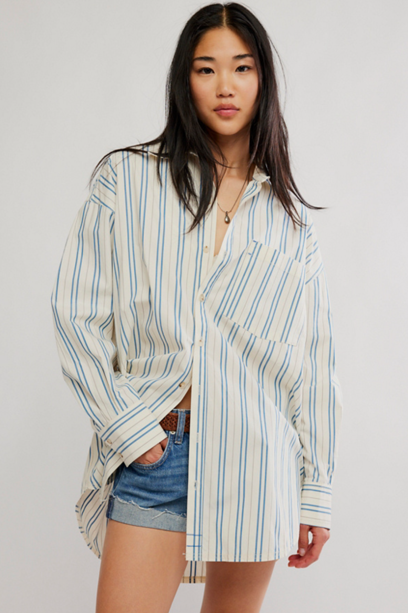 Freddie Striped Button Up