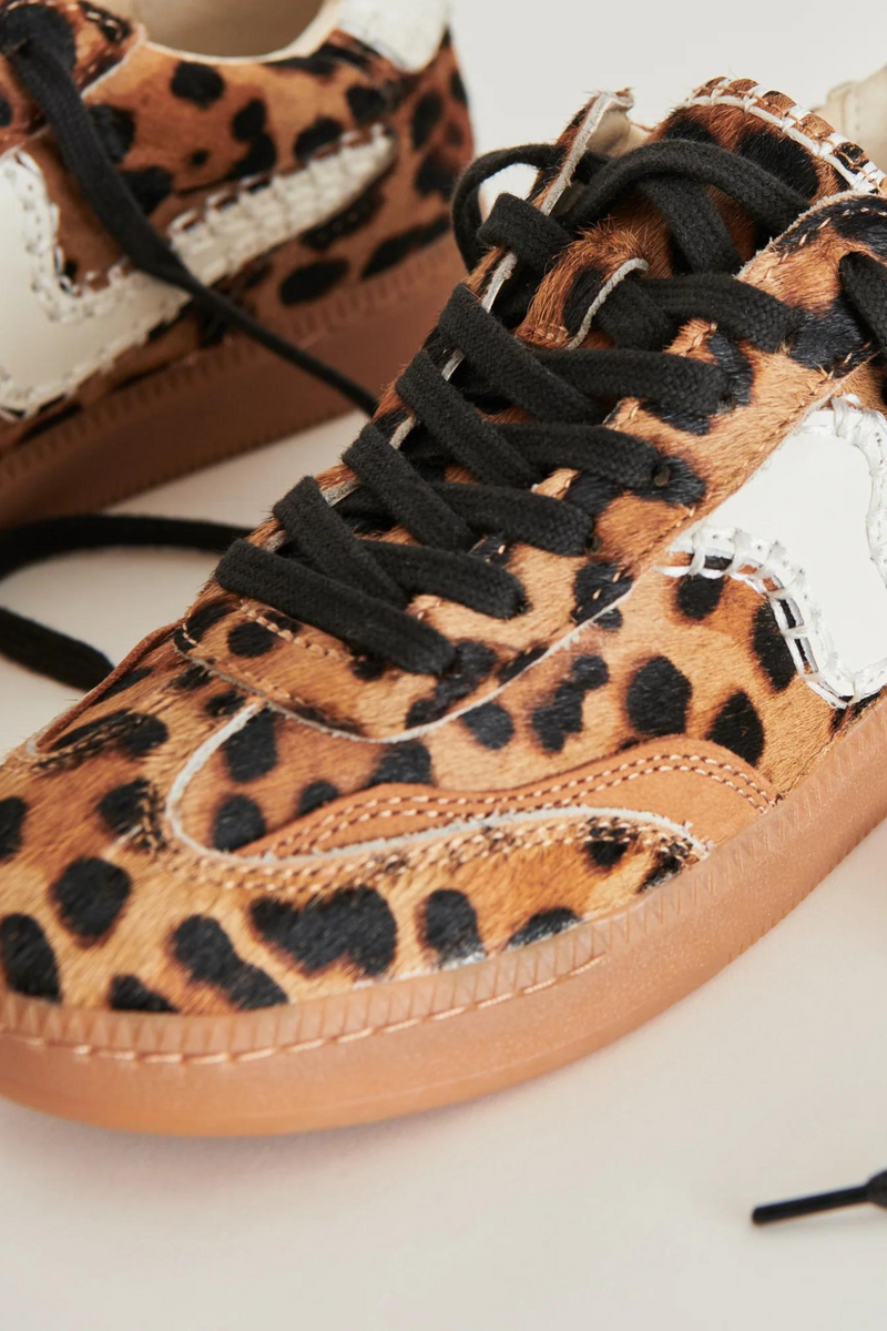 Notice Stitch Leopard Sneaker - Last One (Size 7.5)