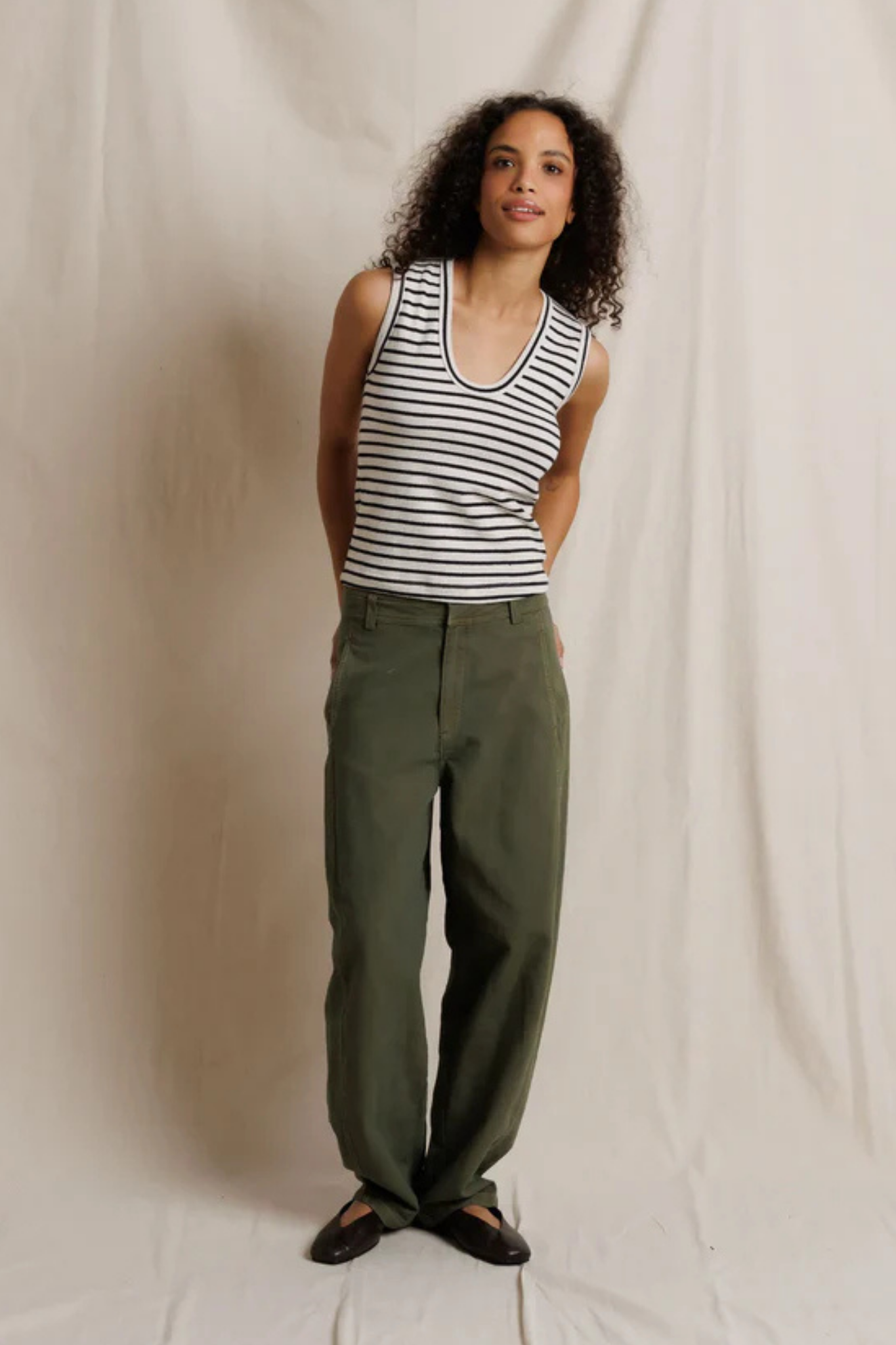Tracy Striped Tank