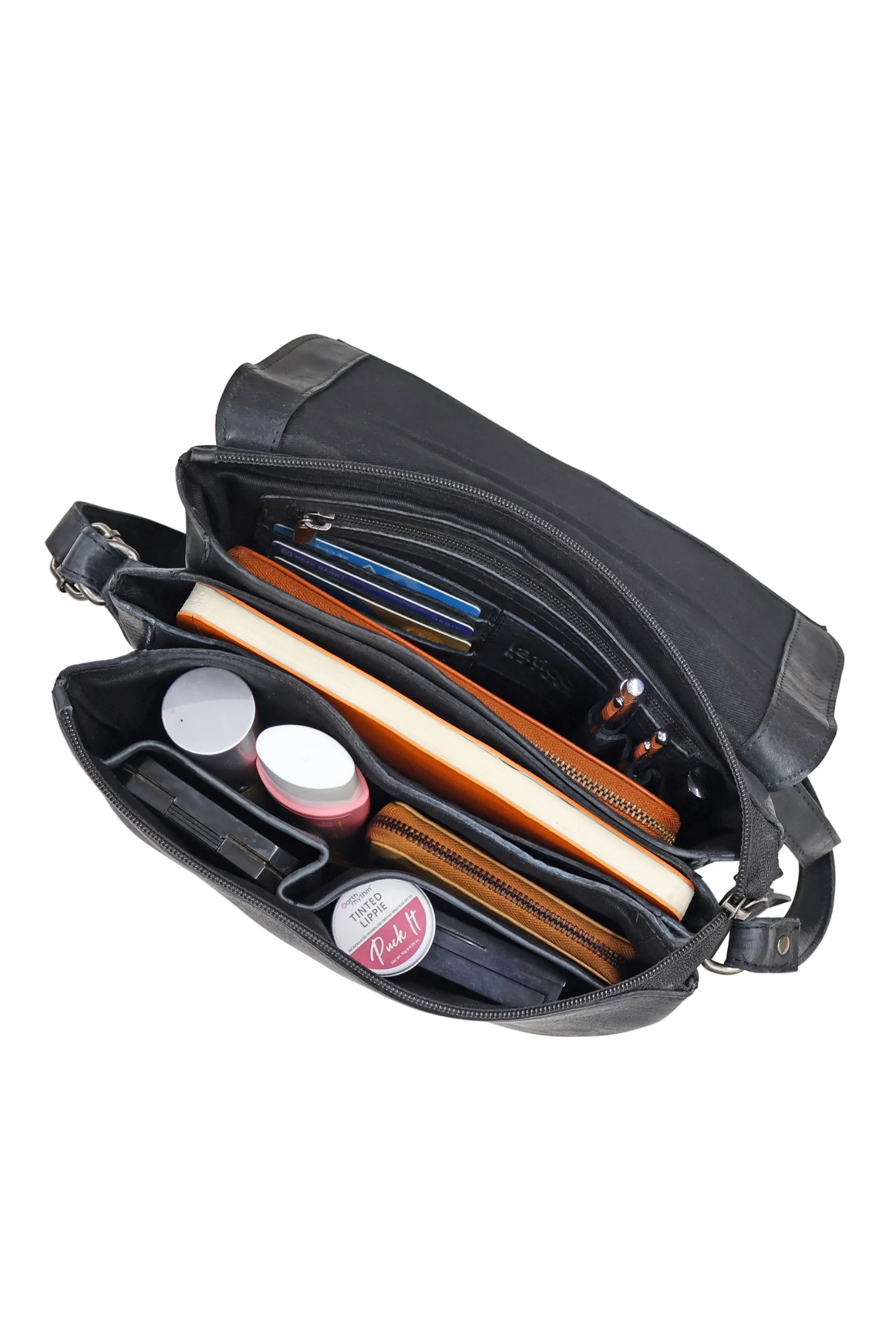 Marcus Moss Leather Crossbody Bag