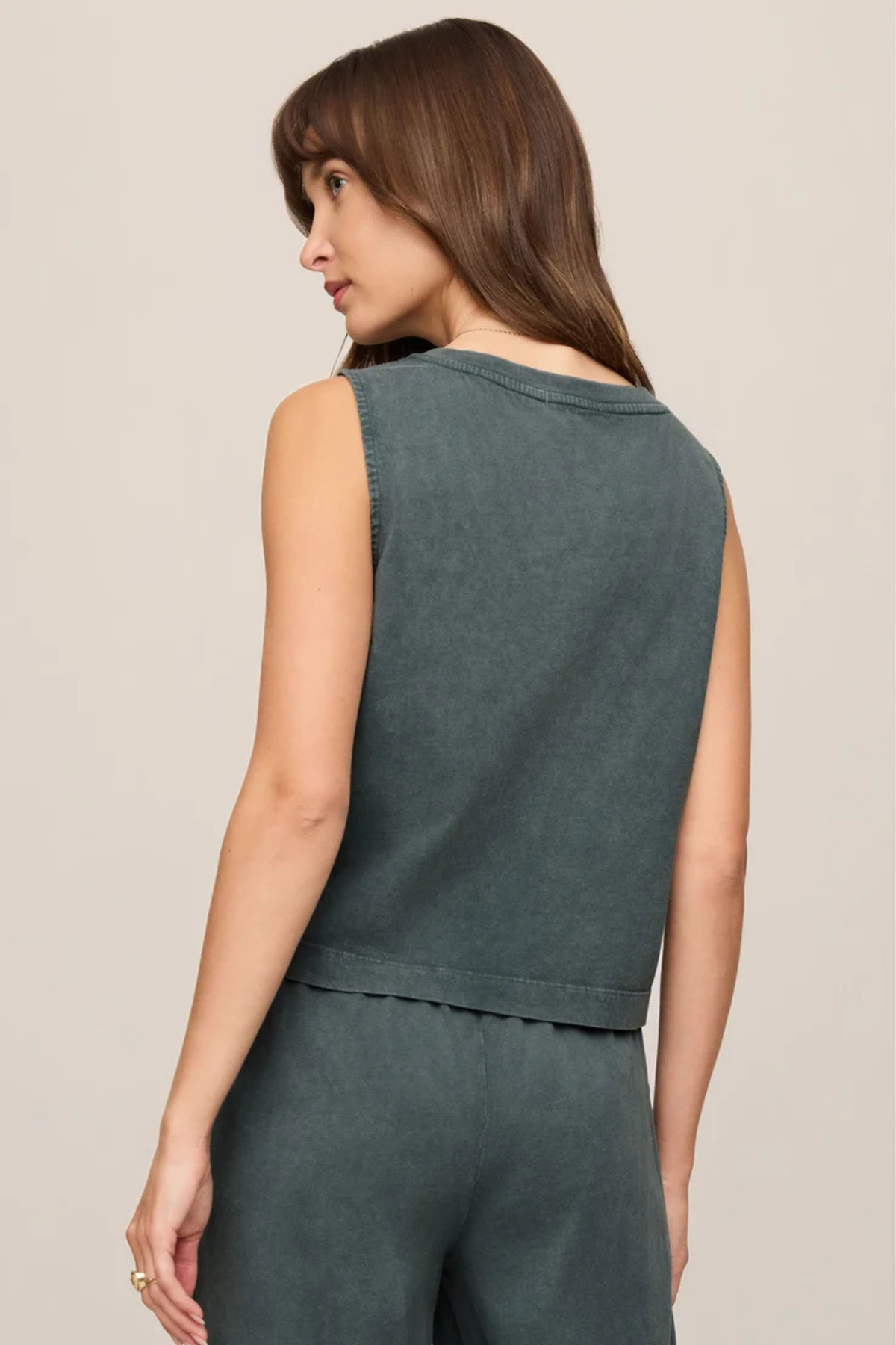 Sloane Emerald Cove V-Neck Tank