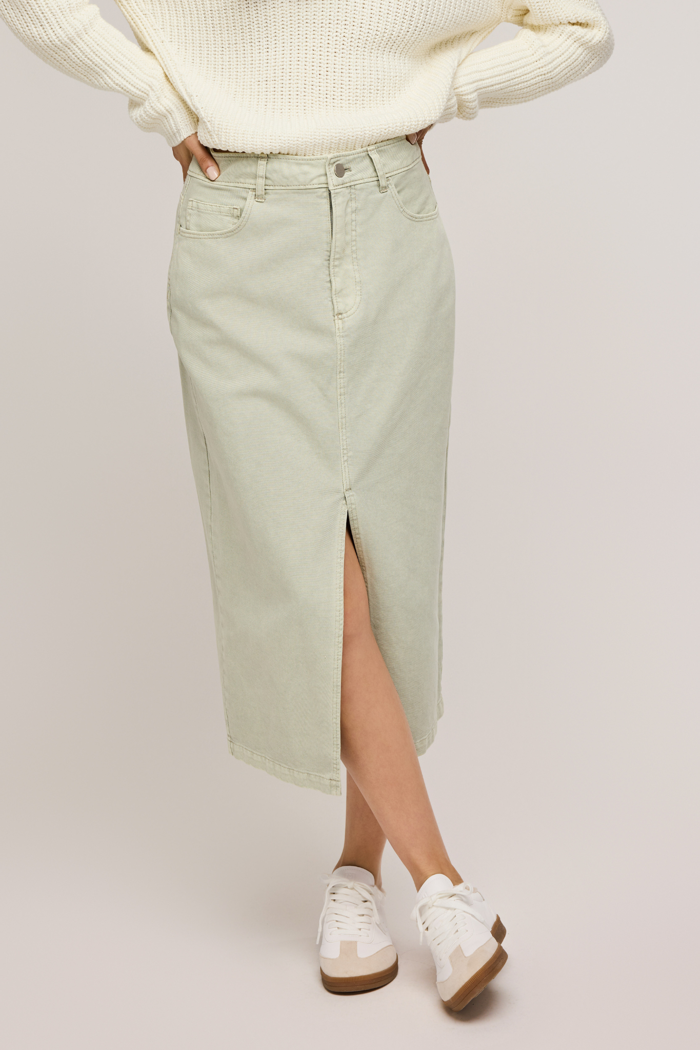 Georgia Cactus Green Skirt