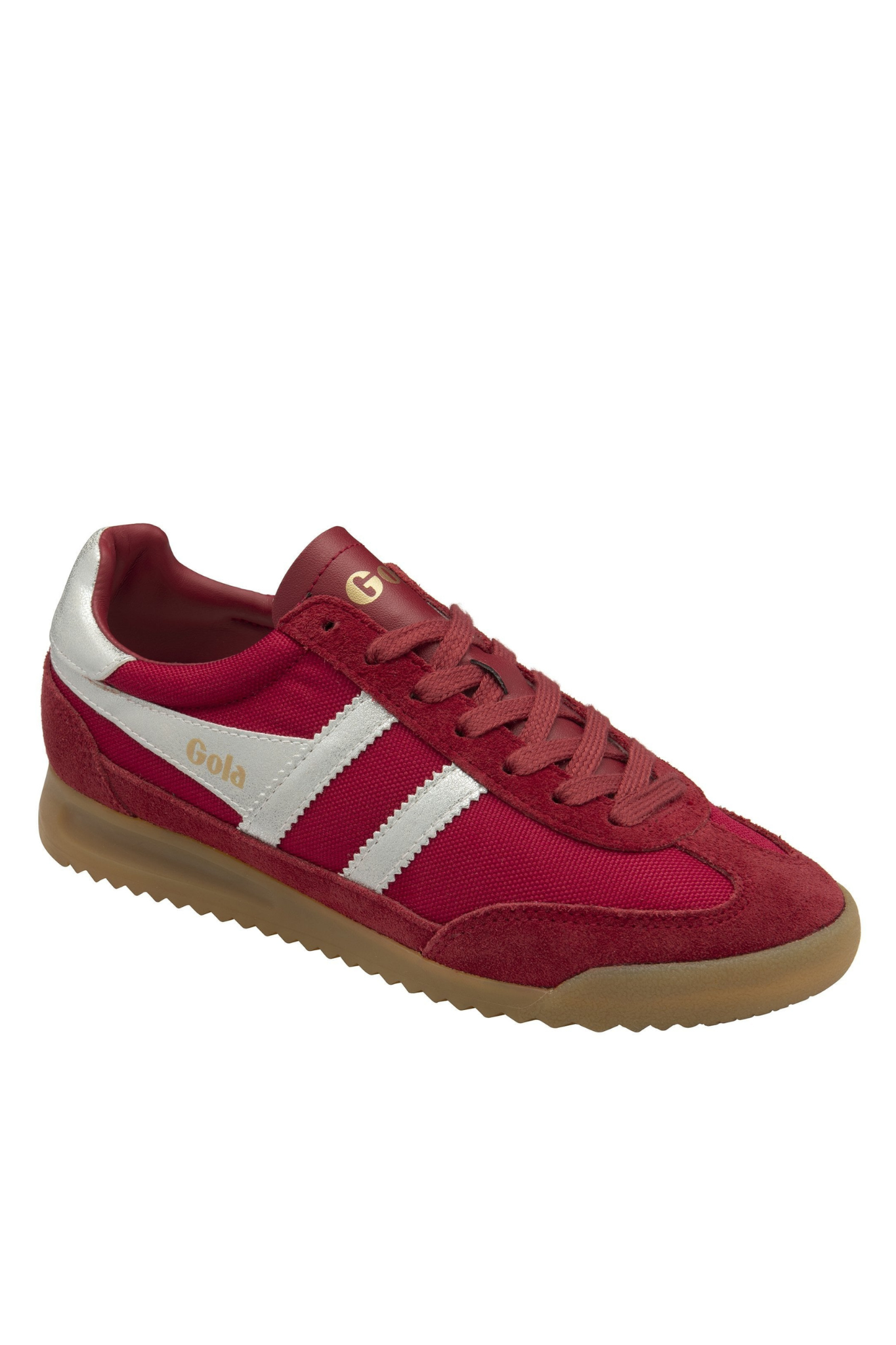 Tornado Deep Red/Silver Sneaker