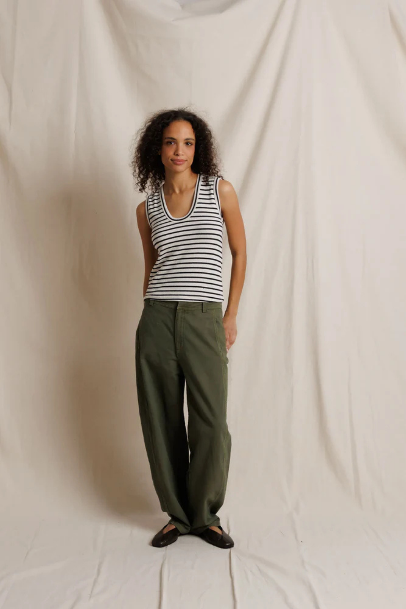 Tracy Striped Tank