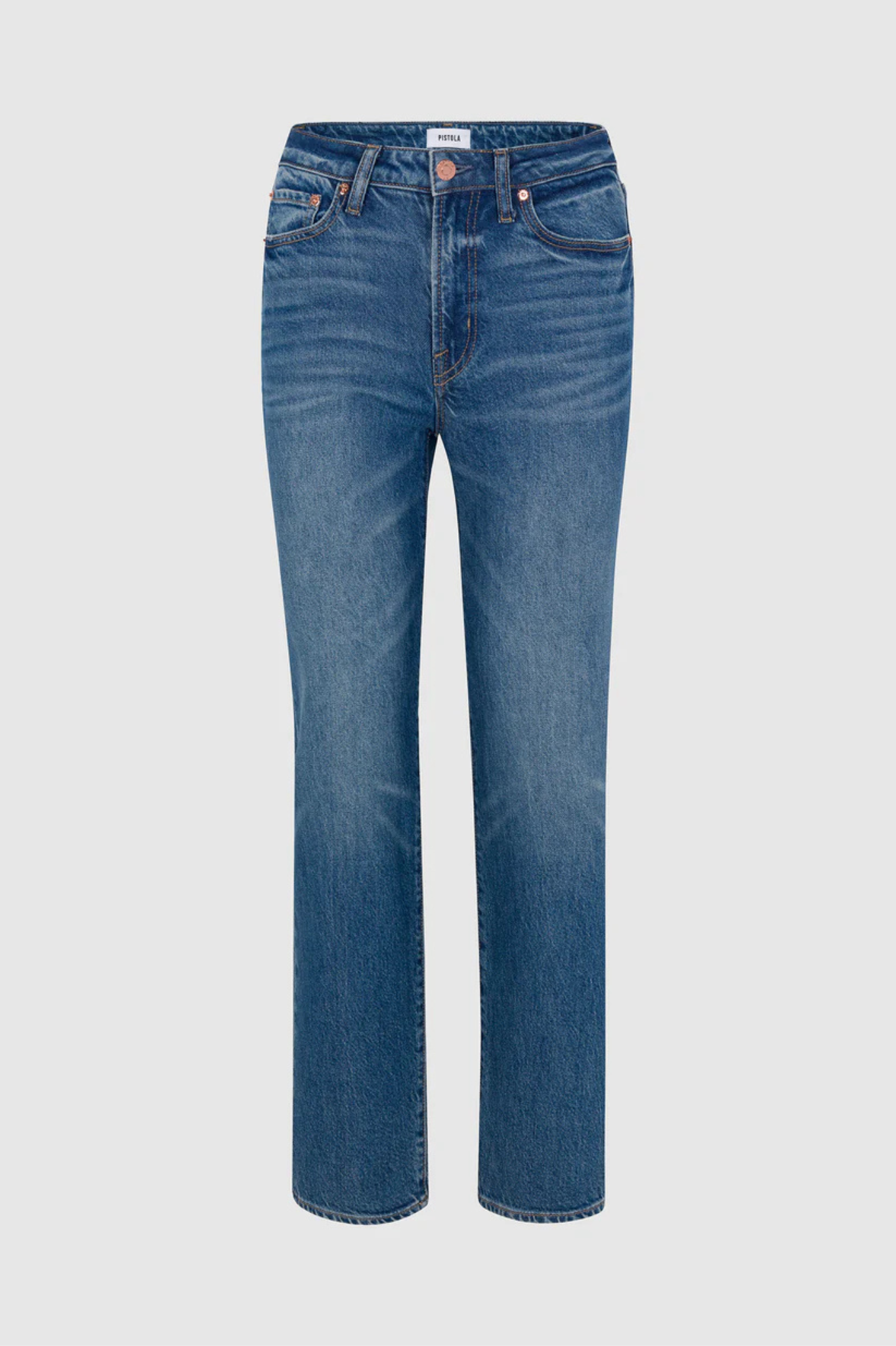 Aleks Sea Salt Mid Rise Straight