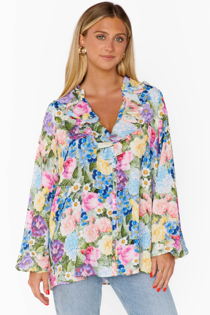 Suki Flower Shop Top