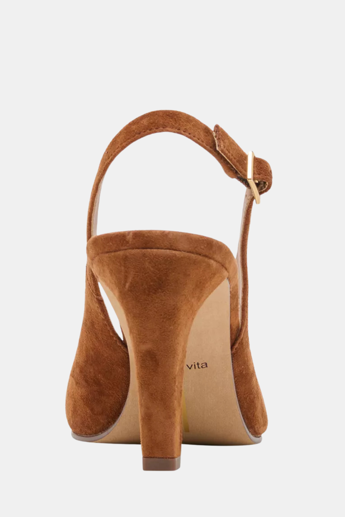 Gessia Rust Suede Heel