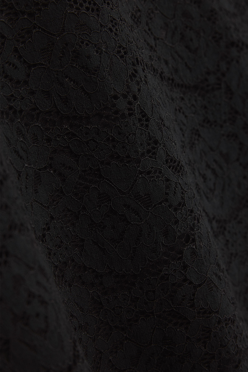 Aurora Black Lace Top