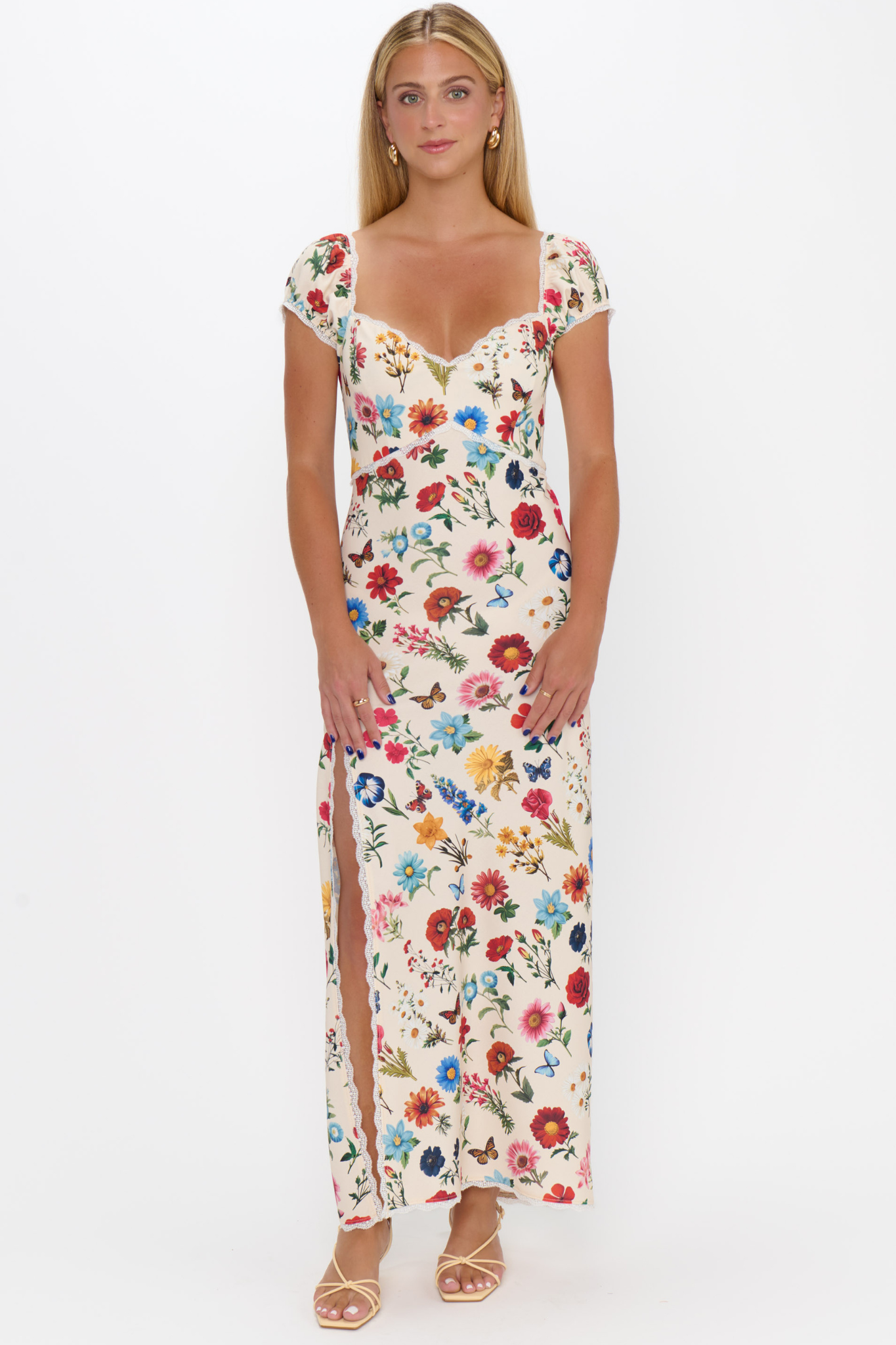 Nicola French Floral Dress