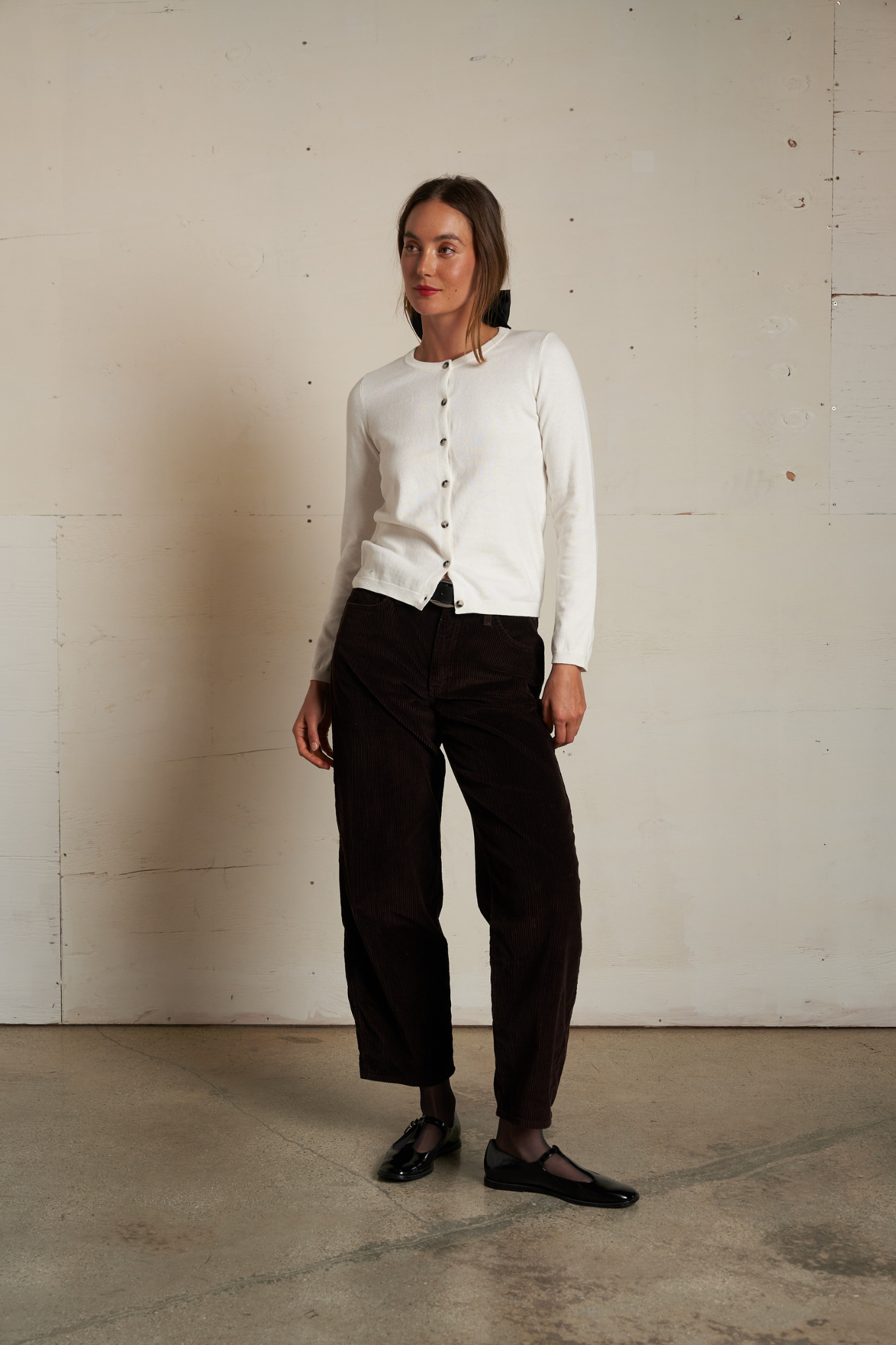 Moira Sugar Cotton Cashmere Cardigan