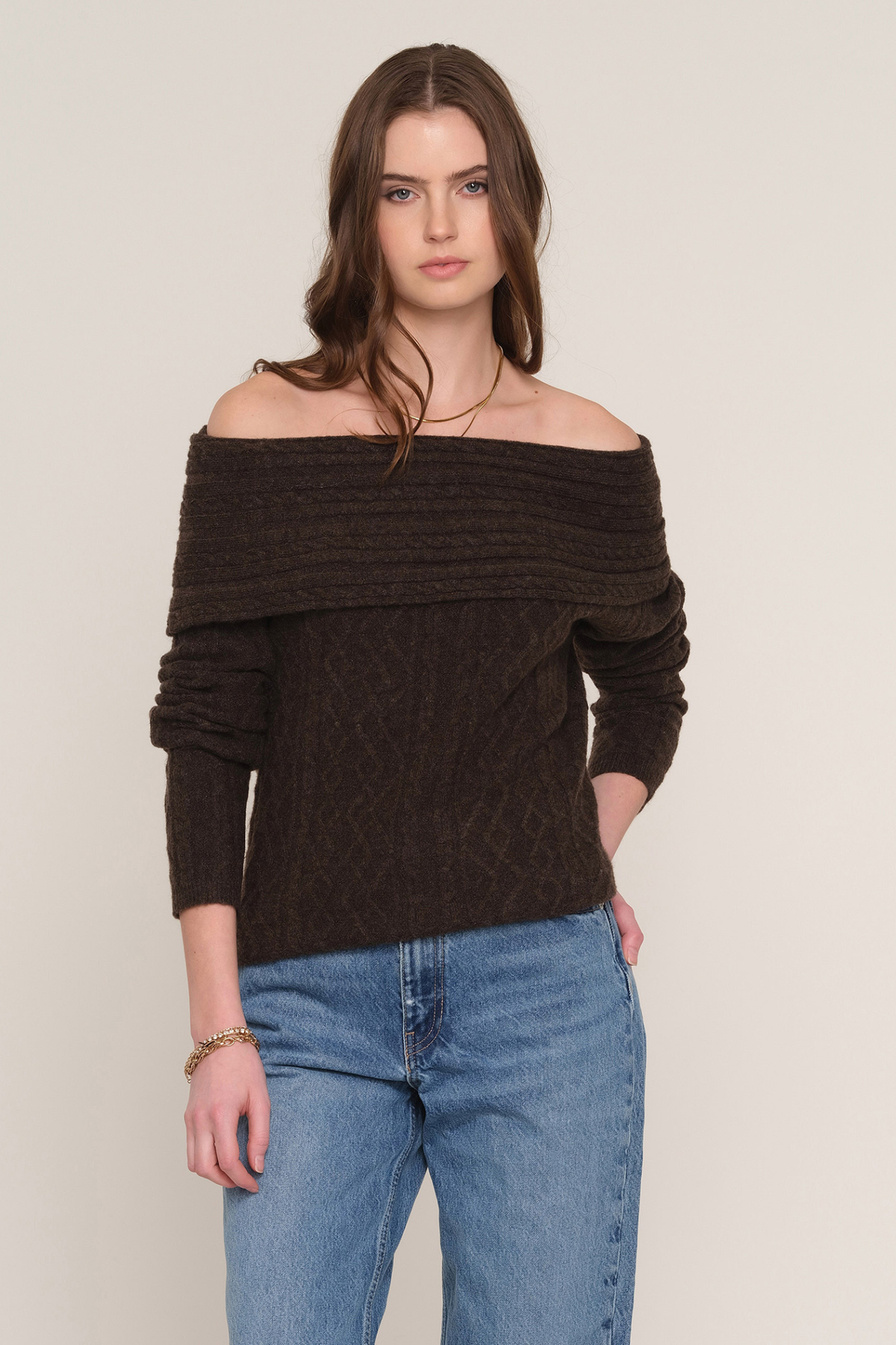Enly Walnut Sweater