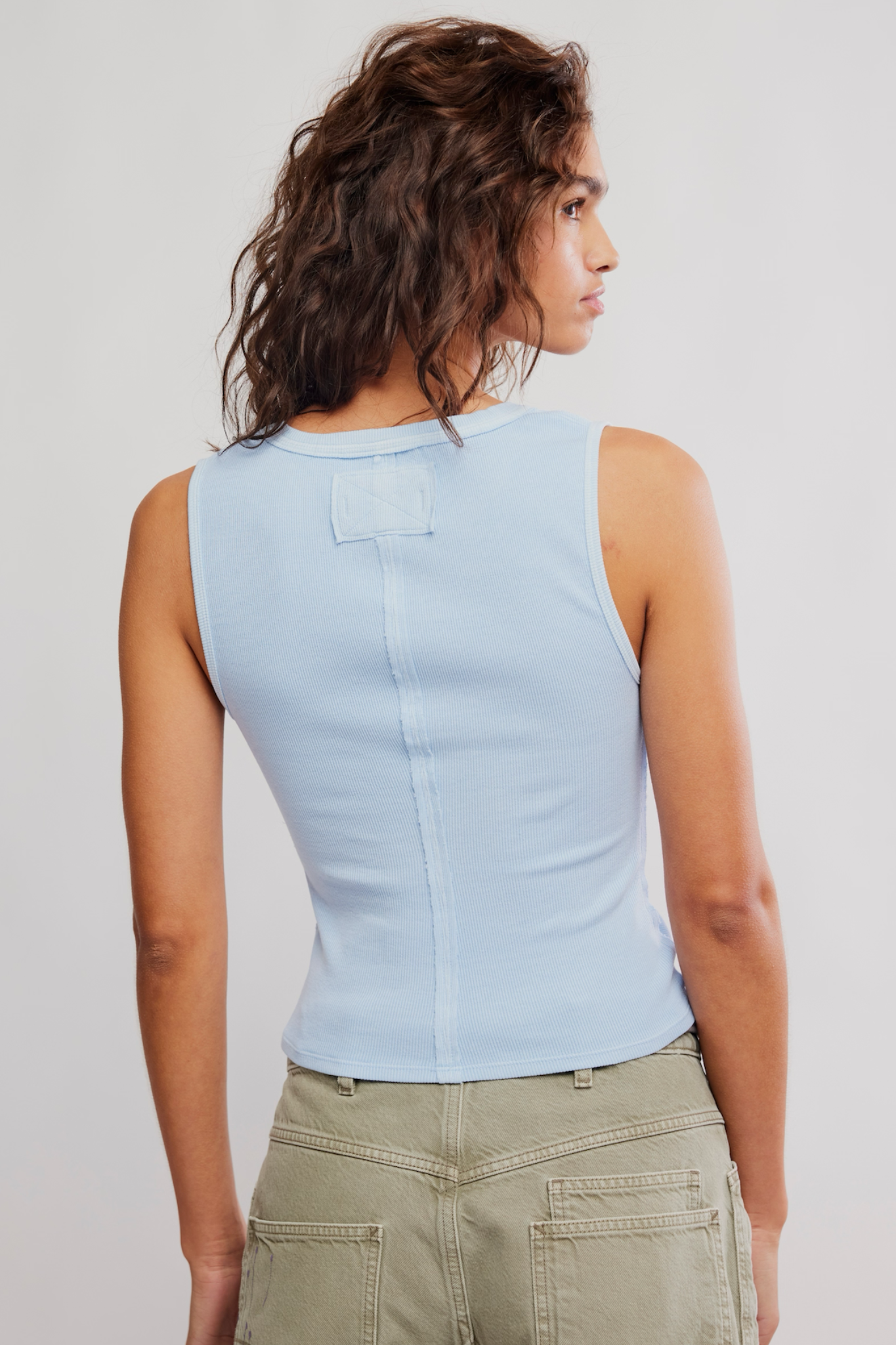 Jamie Dew Shine Henley Tank