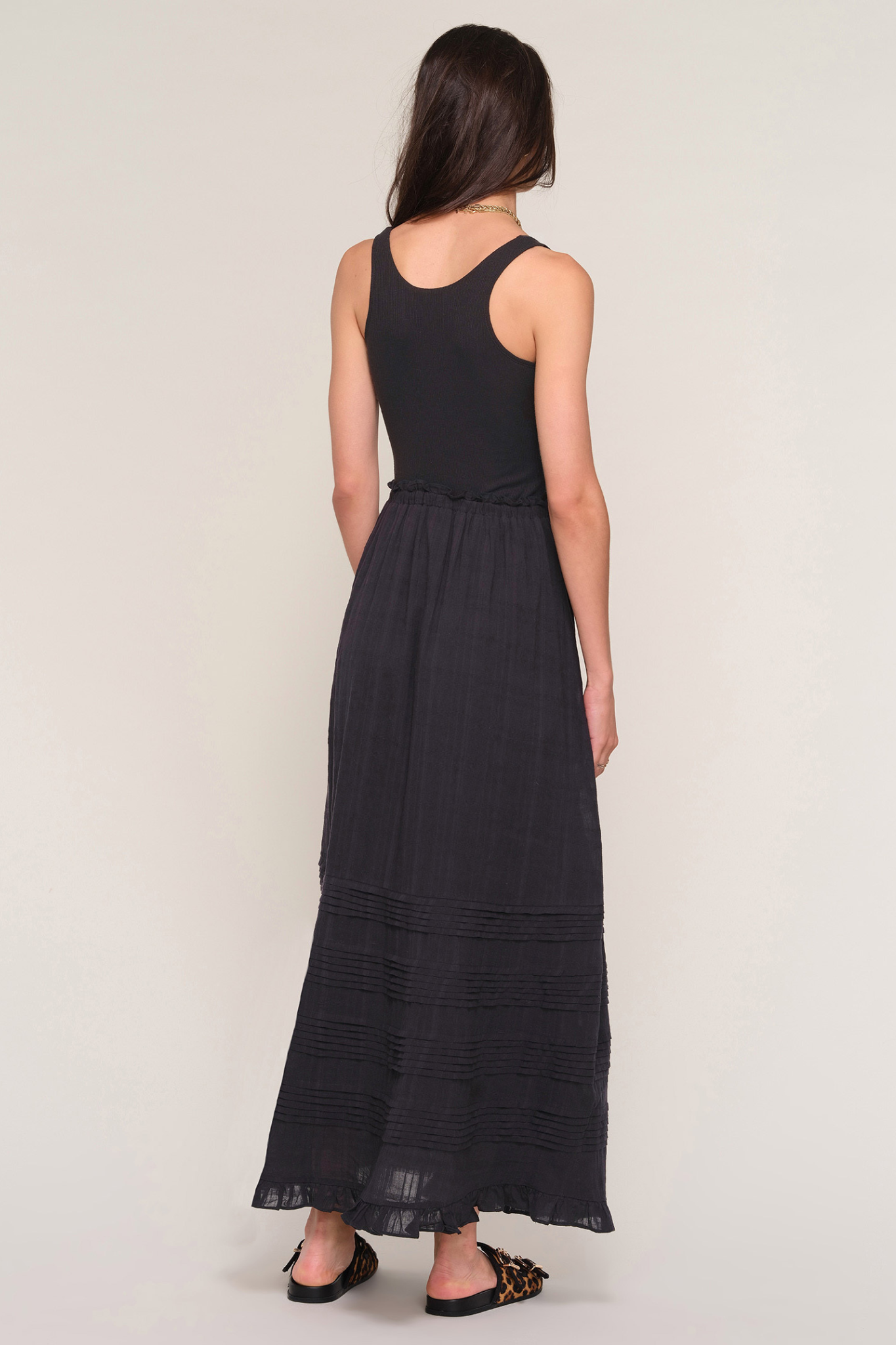 Edina Black Maxi Dress