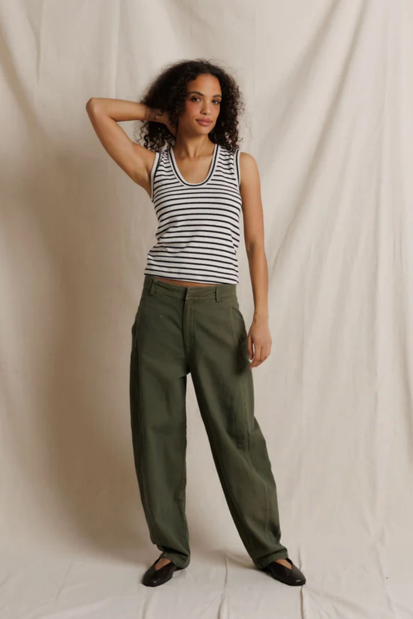 Tracy Striped Tank